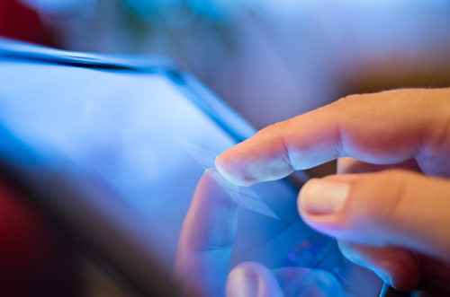 Tablet screen