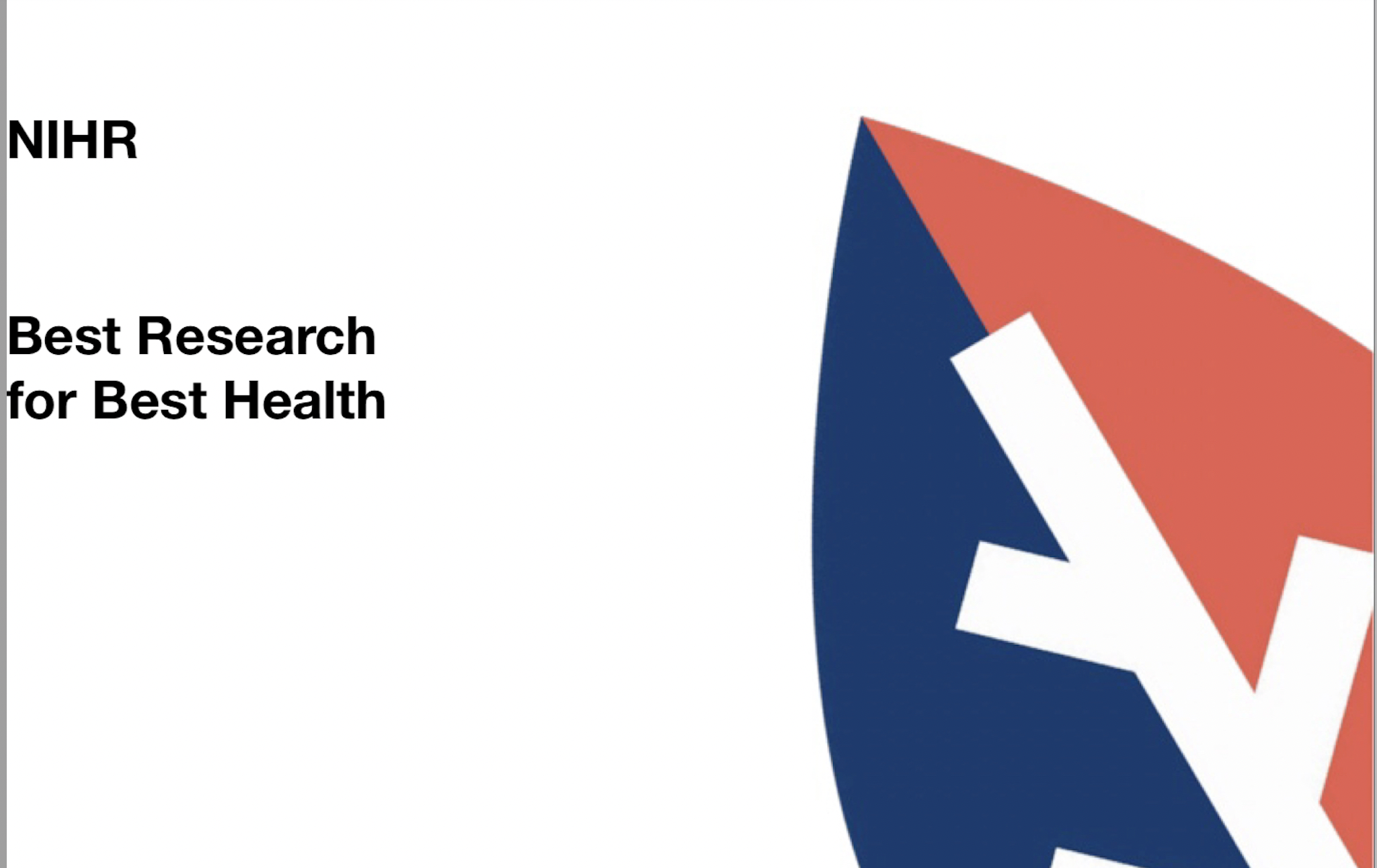 NIHR sets out research plans to help NHS recover post-COVID