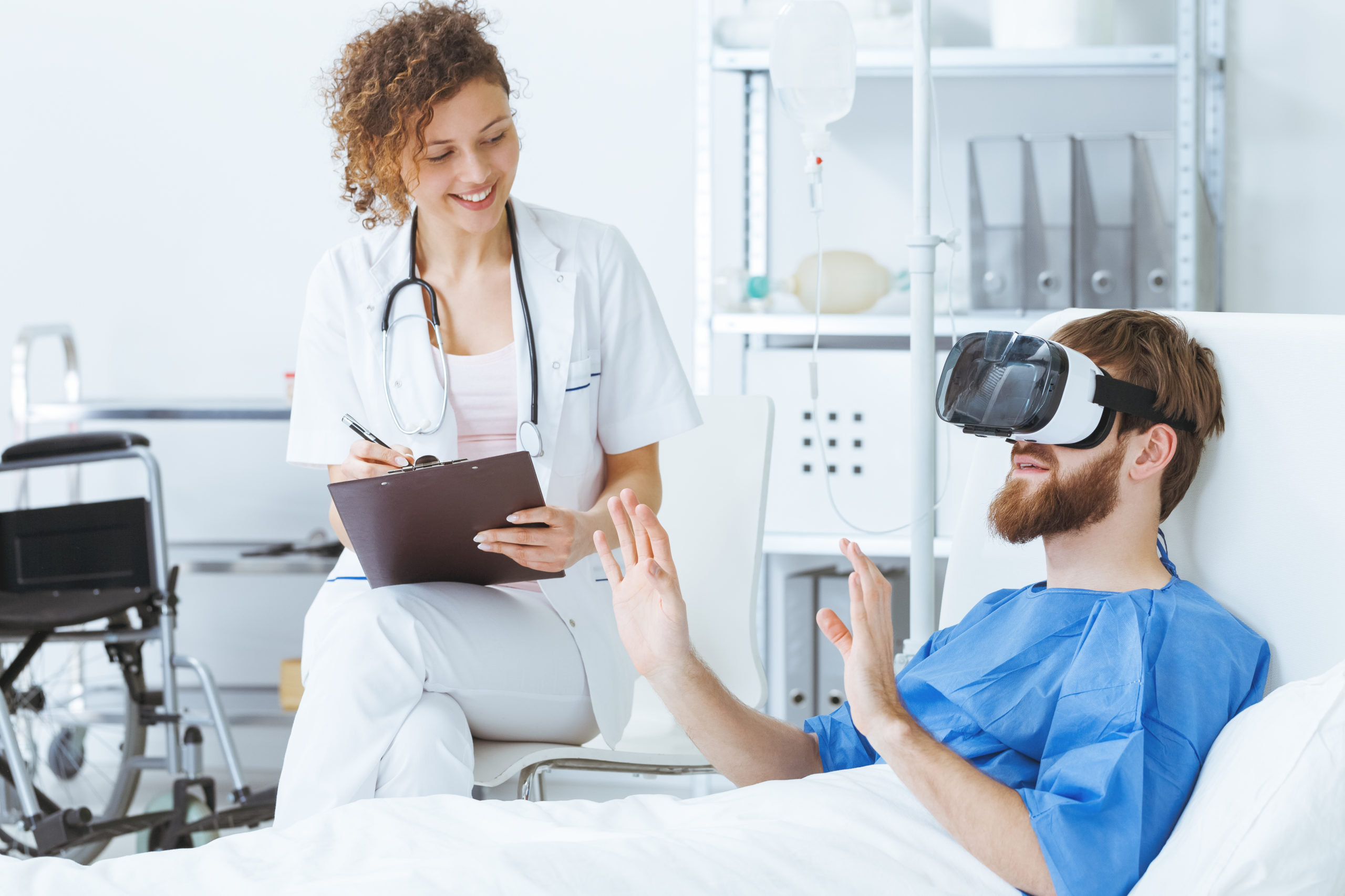 Virtual reality can improve care for cancer patients