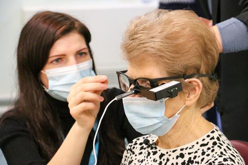 Moorfields patient receives AI implant that enables her to see again