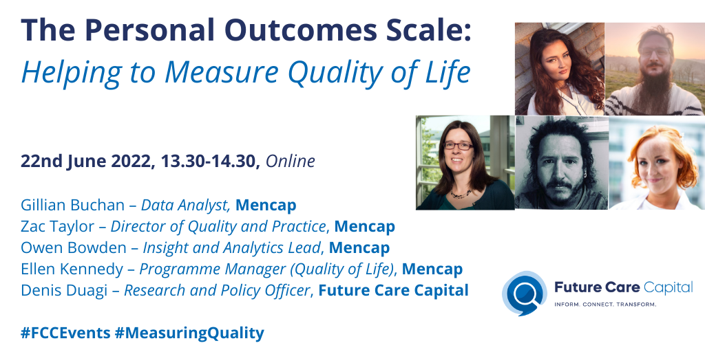 22 June 2022 – The Personal Outcomes Scale: helping to measure quality of life