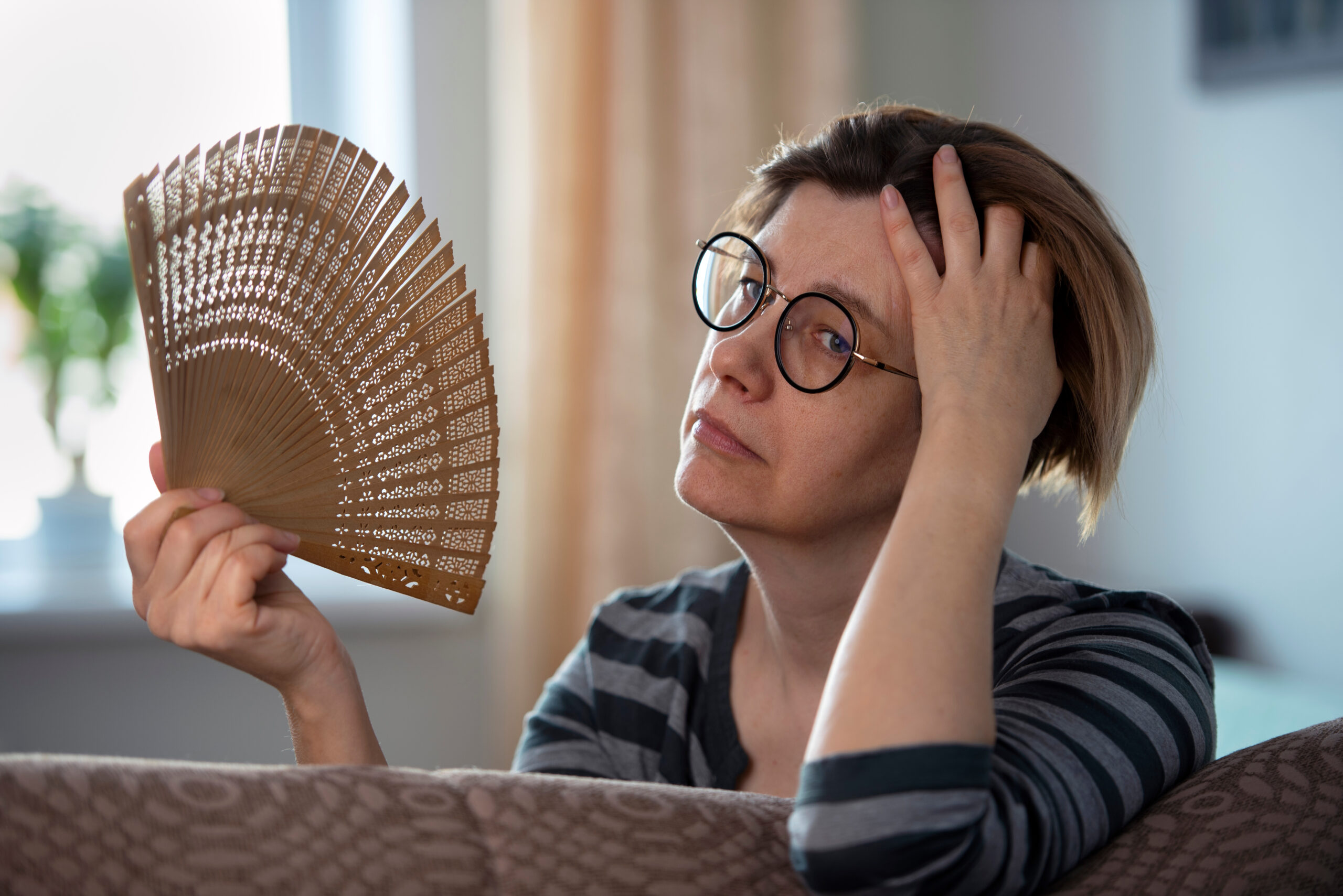 Talking therapies can help women with menopause-related anxiety